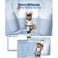 Milkman power point theme