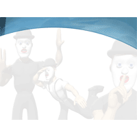 Silly mime power point theme