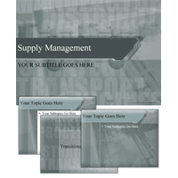 Supply management power point theme
