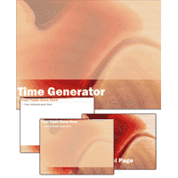 Time generator power point theme