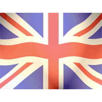 UK flag power point theme