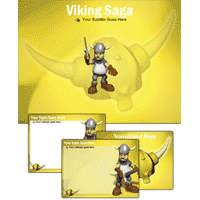 Viking saga power point theme