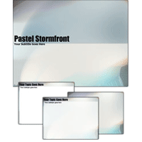 Pastel stormfront powerpoint template