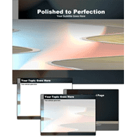 Polished to perfection powerpoint template