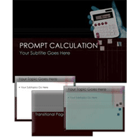 Prompt calculation powerpoint template