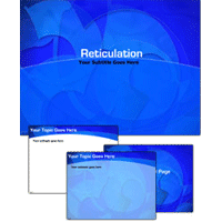 Reticulation powerpoint template