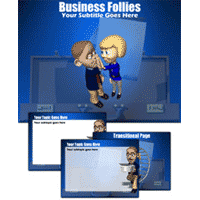 Business follies powerpoint template