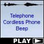 Telephone Cordless Phone Beep
