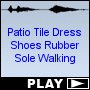 Patio Tile Dress Shoes Rubber Sole Walking