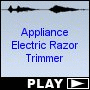 Appliance Electric Razor Trimmer