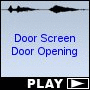 Door Screen Door Opening