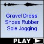 Gravel Dress Shoes Rubber Sole Jogging