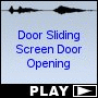 Door Sliding Screen Door Opening