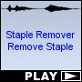 Staple Remover Remove Staple