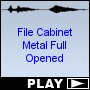 File Cabinet Metal Full Opened