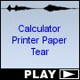 Calculator Printer Paper Tear