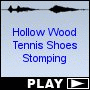 Hollow Wood Tennis Shoes Stomping