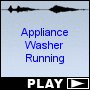 Appliance Washer Running