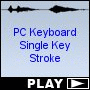 PC Keyboard Single Key Stroke