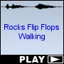 Rocks Flip Flops Walking