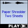 Paper Shredder Two Sheets