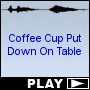 Coffee Cup Put Down On Table
