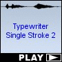 Typewriter Single Stroke