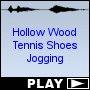Hollow Wood Tennis Shoes Jogging