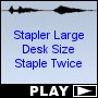 Stapler Large Desk Size Staple Twice