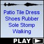 Patio Tile Dress Shoes Rubber Sole Stomp Walking