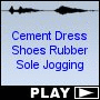 Cement Dress Shoes Rubber Sole Jogging