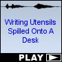 Writing Utensils Spilled Onto A Desk
