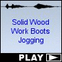 Solid Wood Work Boots Jogging
