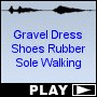 Gravel Dress Shoes Rubber Sole Walking