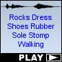 Rocks Dress Shoes Rubber Sole Stomp Walking