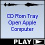 CD Rom Tray Open Apple Computer