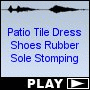 Patio Tile Dress Shoes Rubber Sole Stomping