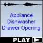 Appliance Dishwasher Drawer Opening