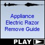Appliance Electric Razor Remove Guide
