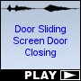 Door Sliding Screen Door Closing