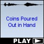 Coins Poured Out in Hand