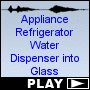 Appliance Refrigerator Water Dispenser into Glass
