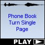 Phone Book Turn Single Page