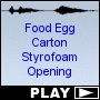 Food Egg Carton Styrofoam Opening