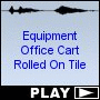 Equipment Office Cart Rolled On Tile