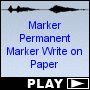 Marker Permanent Marker Write on Paper