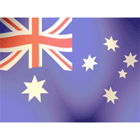 Australian flag qx