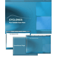 Cyclones PowerPoint template