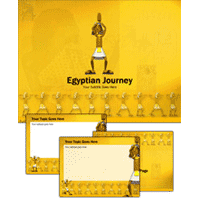 Egyptian journey powerpoint template