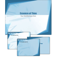 Essence of time powerpoint template